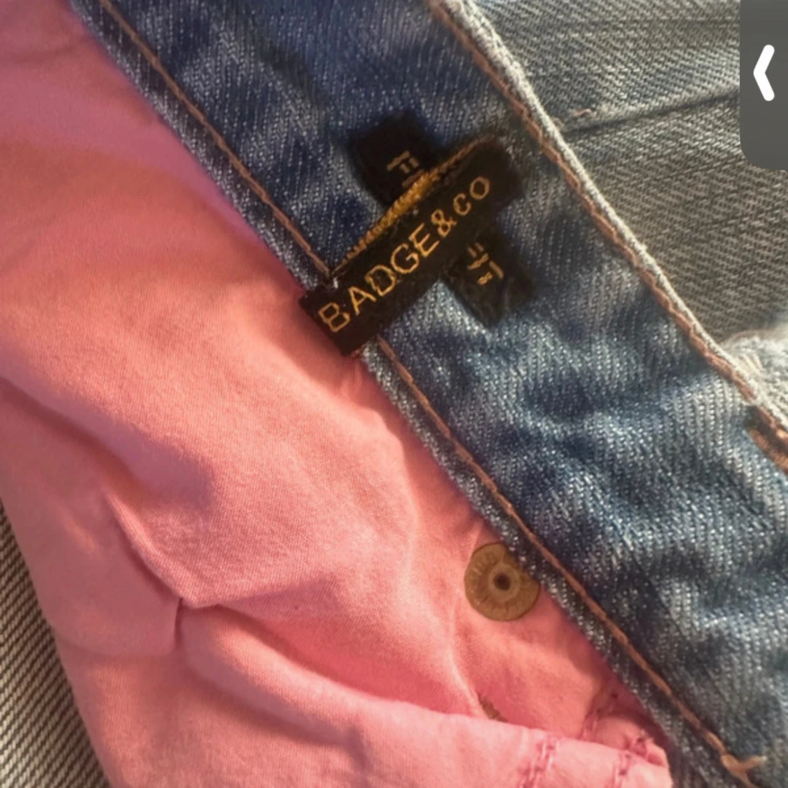 Blå jeans med slitningar från Miss Sixty - 4