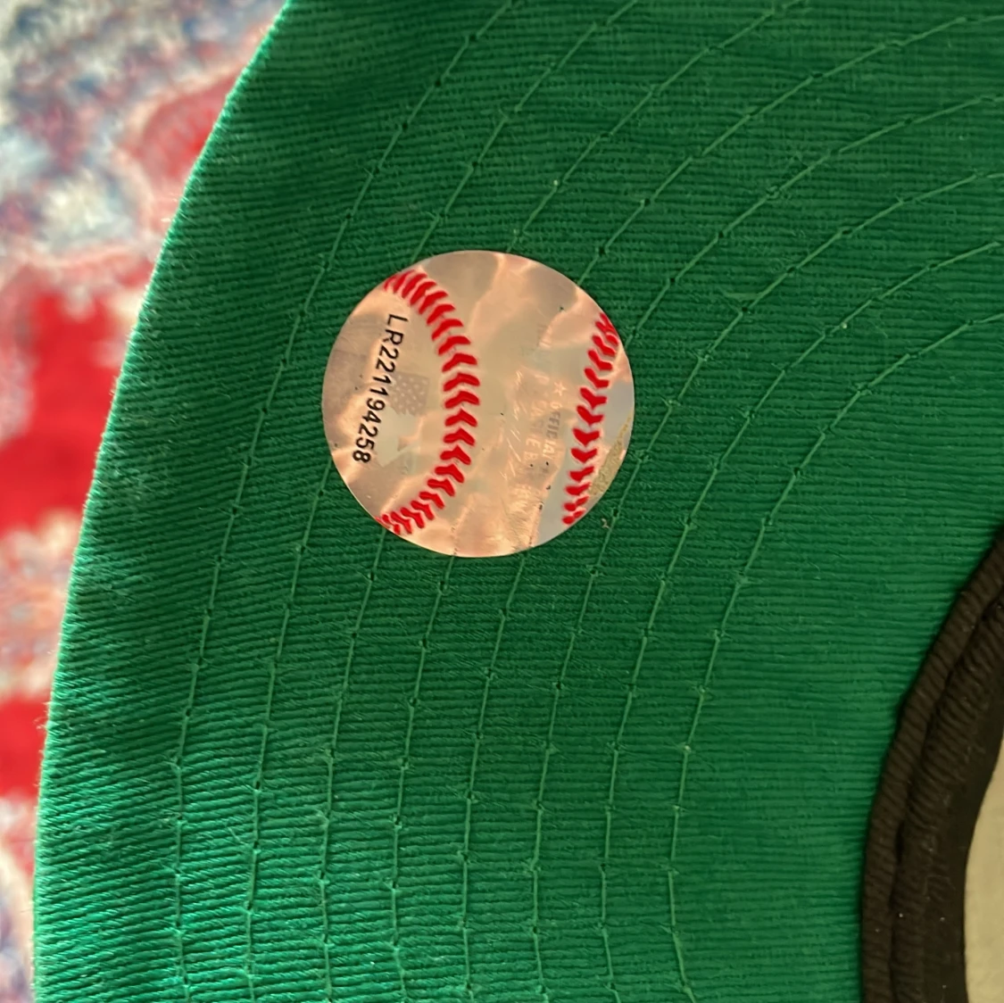 Grön keps från New Era storlek 56,8cm (7 1/8) - 4