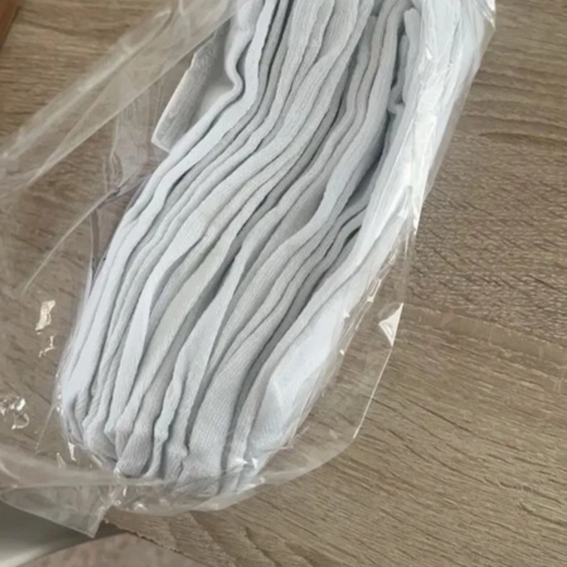 Vita ankelsockor 10 par