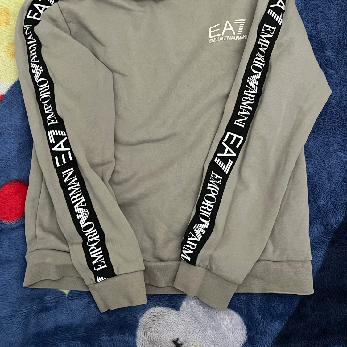 Beige hoodie från Emporio Armani