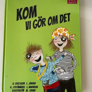 Barn bok Kom vi gör om det - Barnbok om familjen Knaskvist där alla är lite arga. Boken handlar om att göra om det som  fel för att bli en gladare familj. Med humor och värme visas hur vardagen kan bli bättre. Illustrerad av M. Graaf..storlek på bok 30x 23cm 