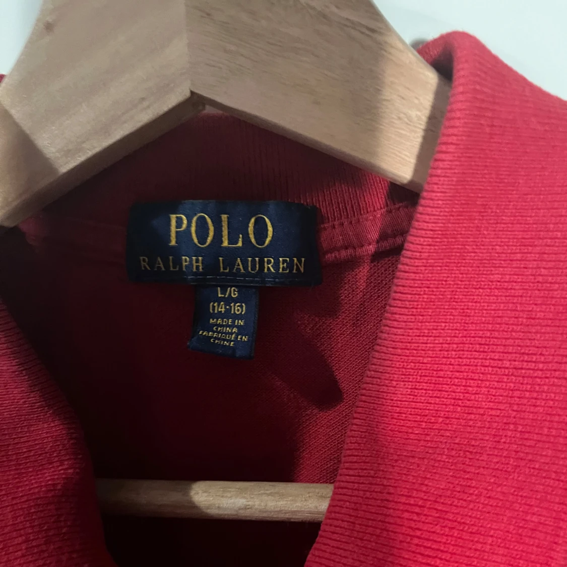 Röd pikétröja från Polo Ralph Lauren - 2