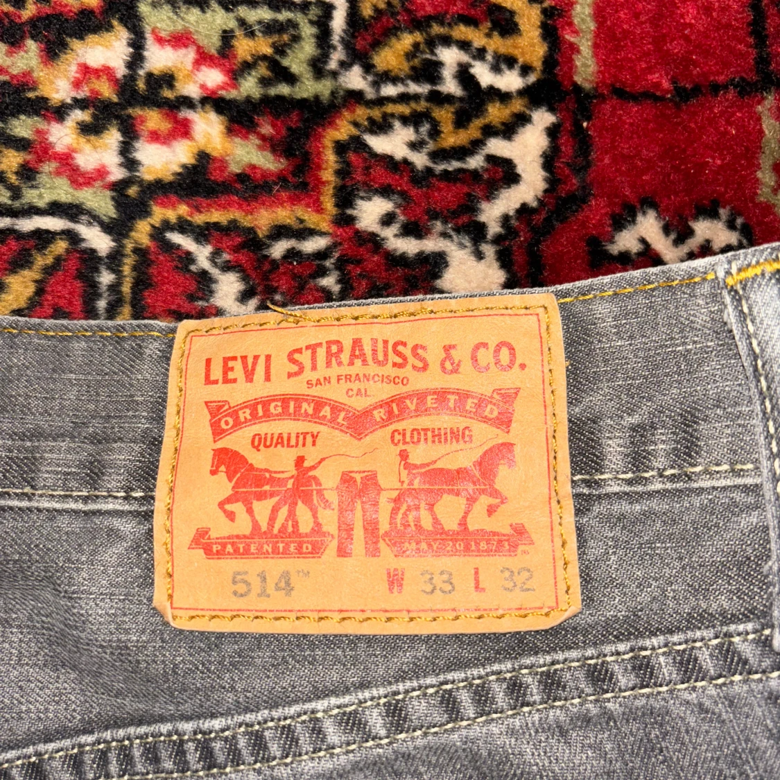 Grå Levis 514 jeans - 3