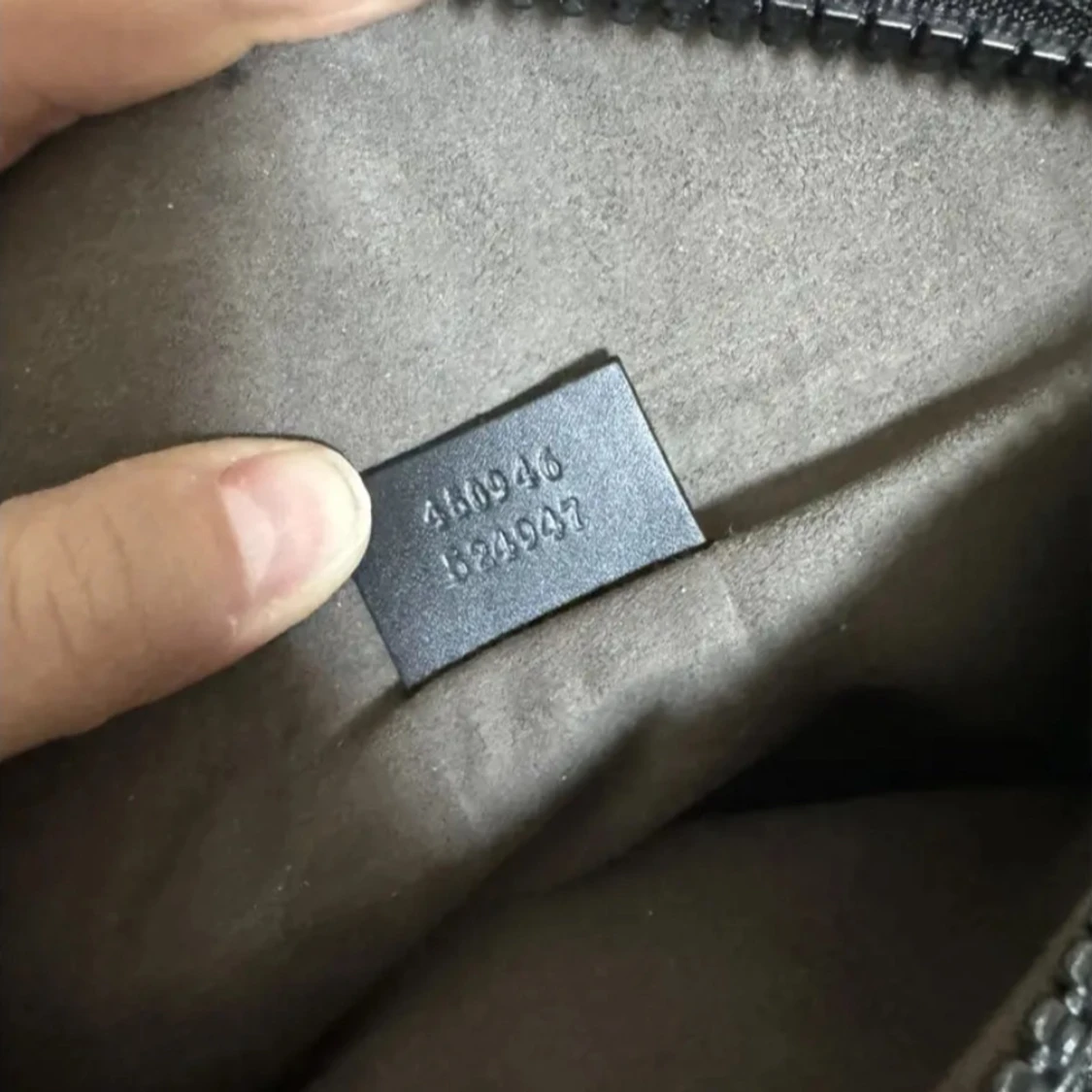 Mönstrad magväska  - 4