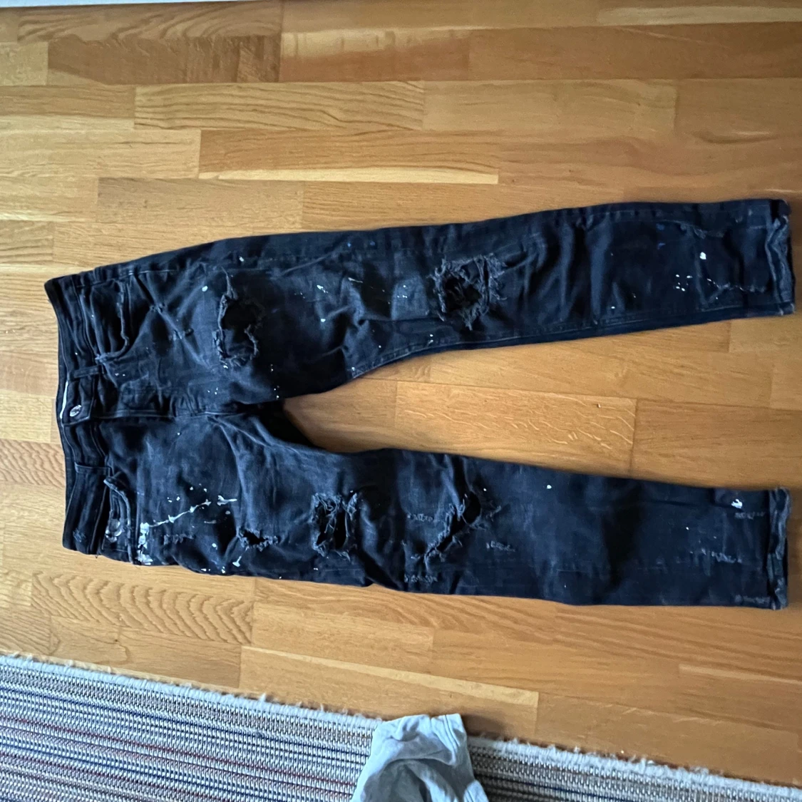 Svarta jeans från zara 