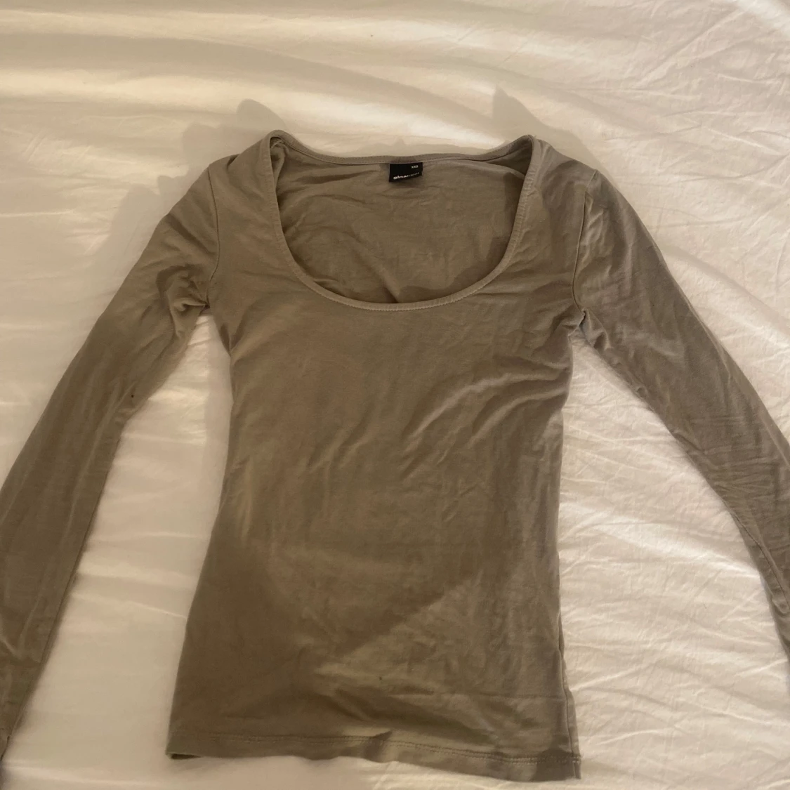 Grön långärmad topp - 1