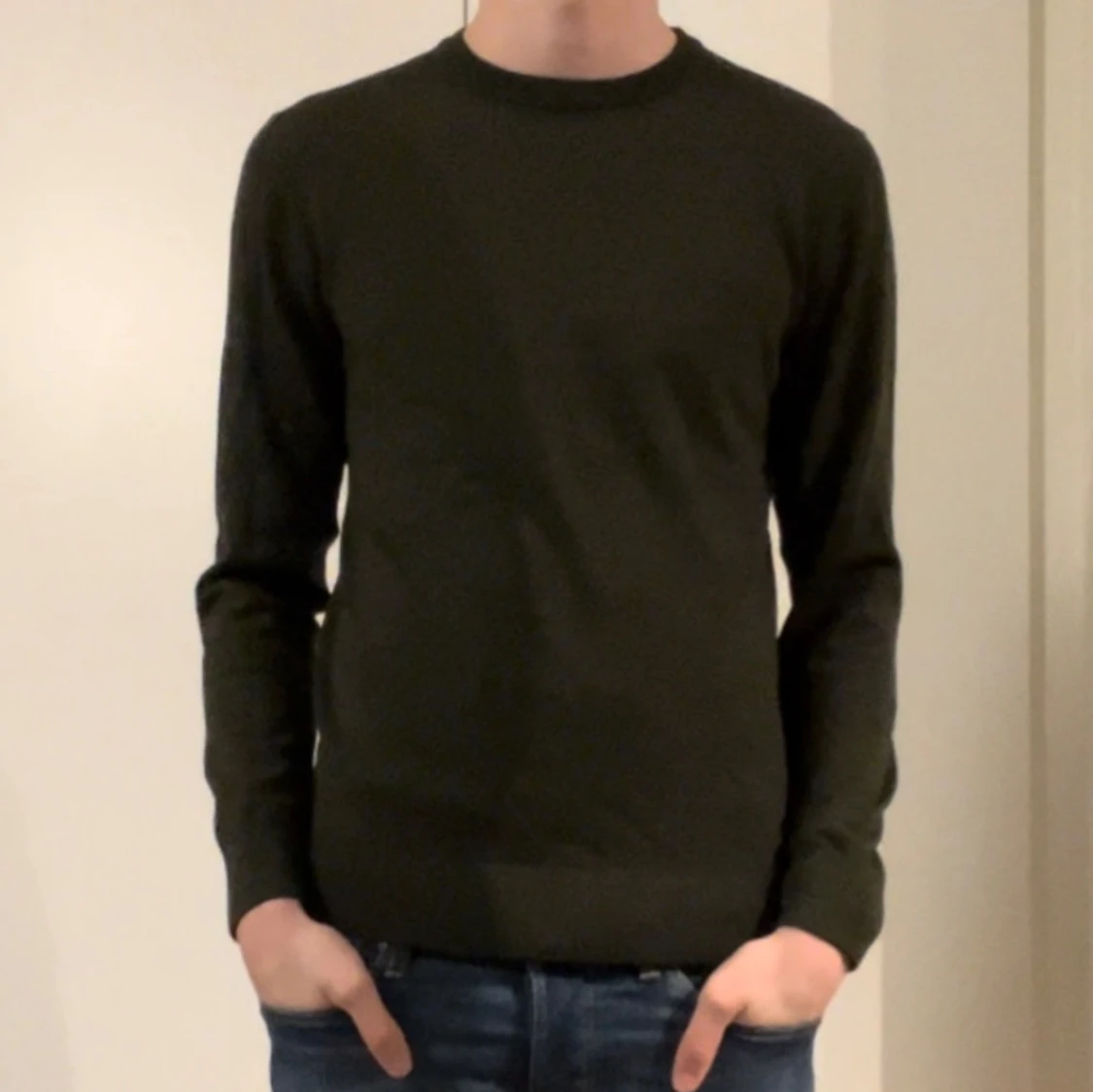 Grön Merinoull tröja - John Henric