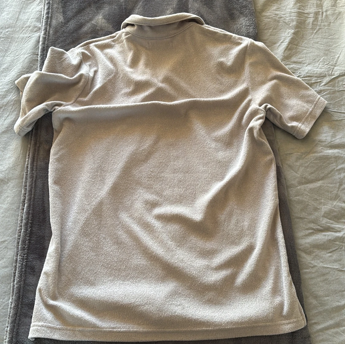 Beige kortärmad piké från S.C.W - 2