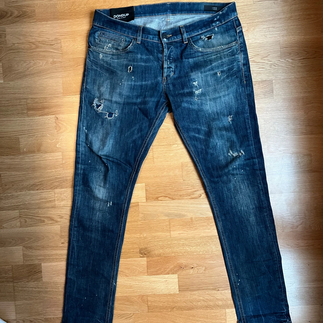 Mörkblå jeans från Dondup - 1