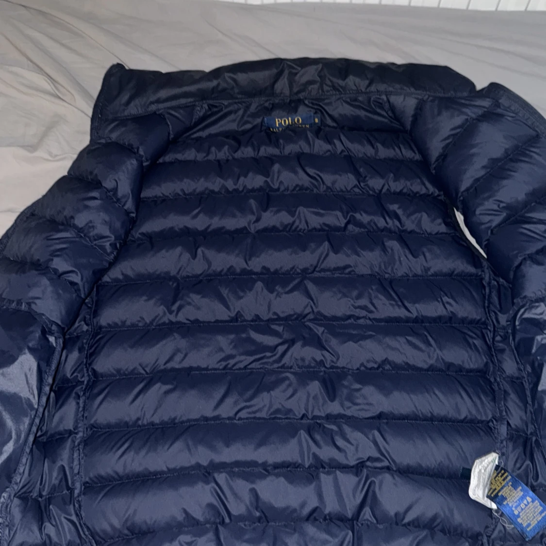 Mörkblå dunväst från Polo - 1