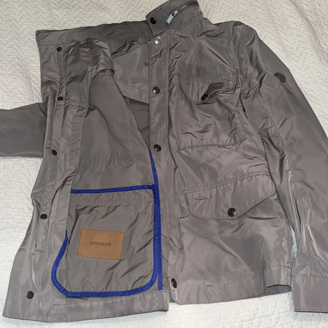 Grön/grå jacka från Snoot - 4