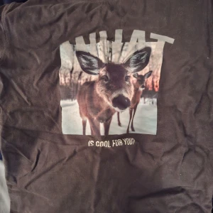 Sjukt gullig t-shirt❤️ - Jättesöt T-shirt❤️ den är i storlek 134 men den passar dig som är xxs eller xs också. Den är svartare i verlkigheten än vad det ser ut som på bilden. Tveka inte att kontakta vid frågor😙