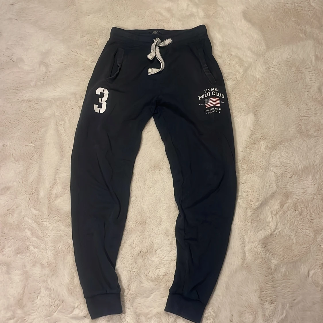 Blåa mjukisbyxor Vinson Polo Club S