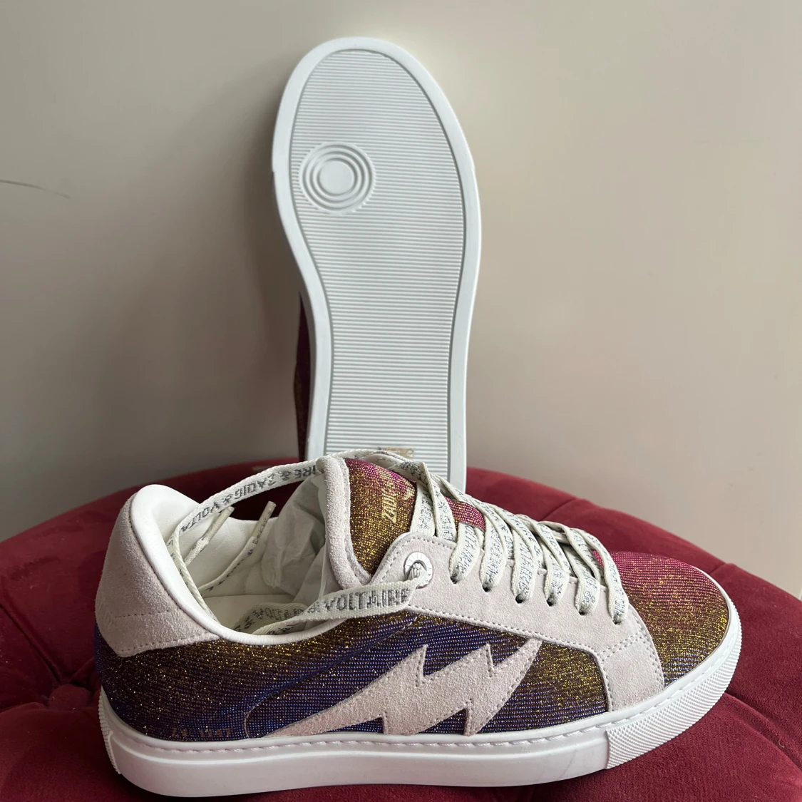Glittriga sneakers från Zadig & Voltaire - 2