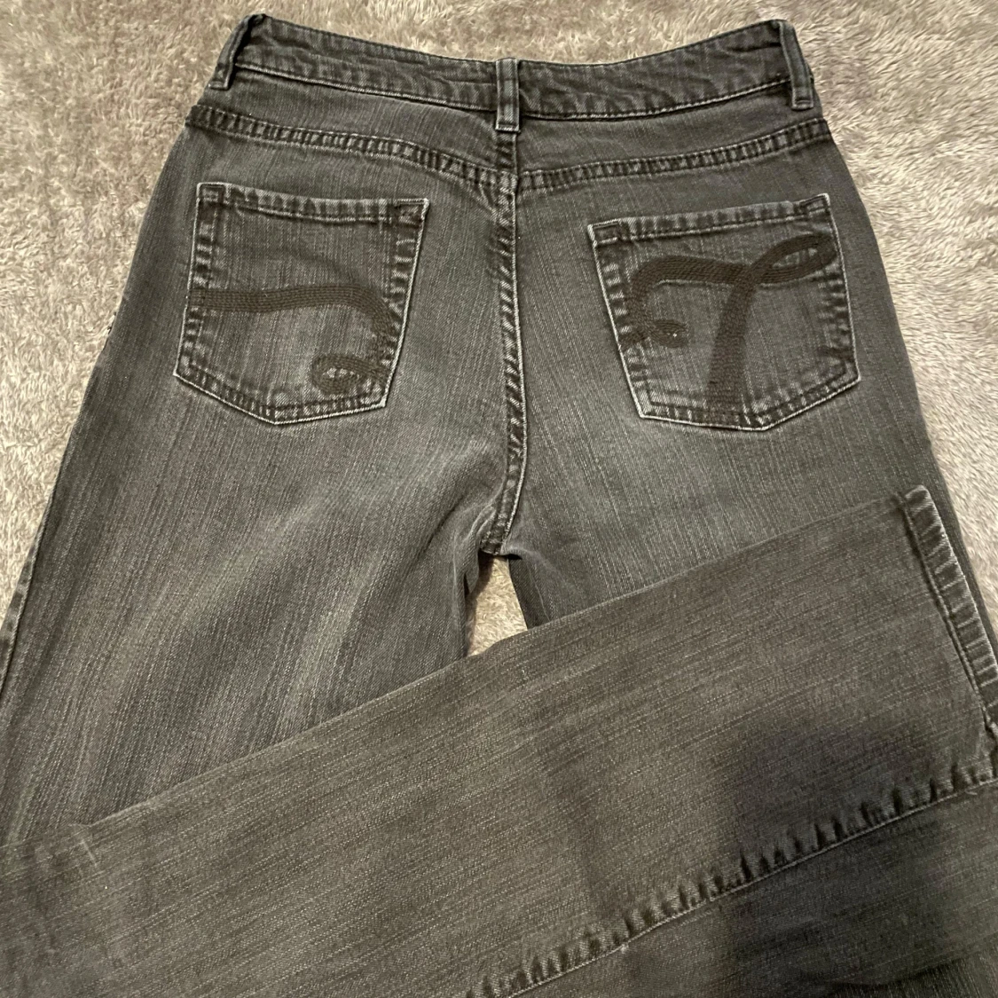 Svarta jeansbyxor från Robin's Jean