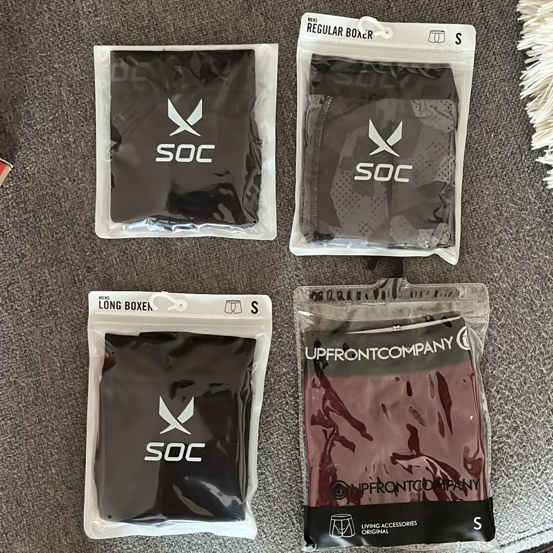 SOC & Upfront boxershorts, flera färger S
