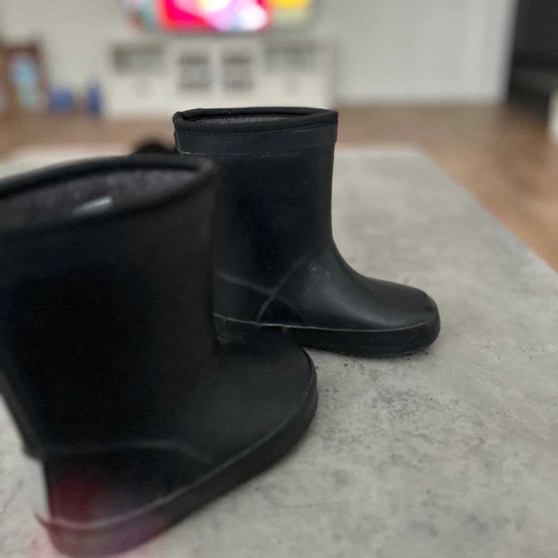 Svarta fodrade stövlar - 1