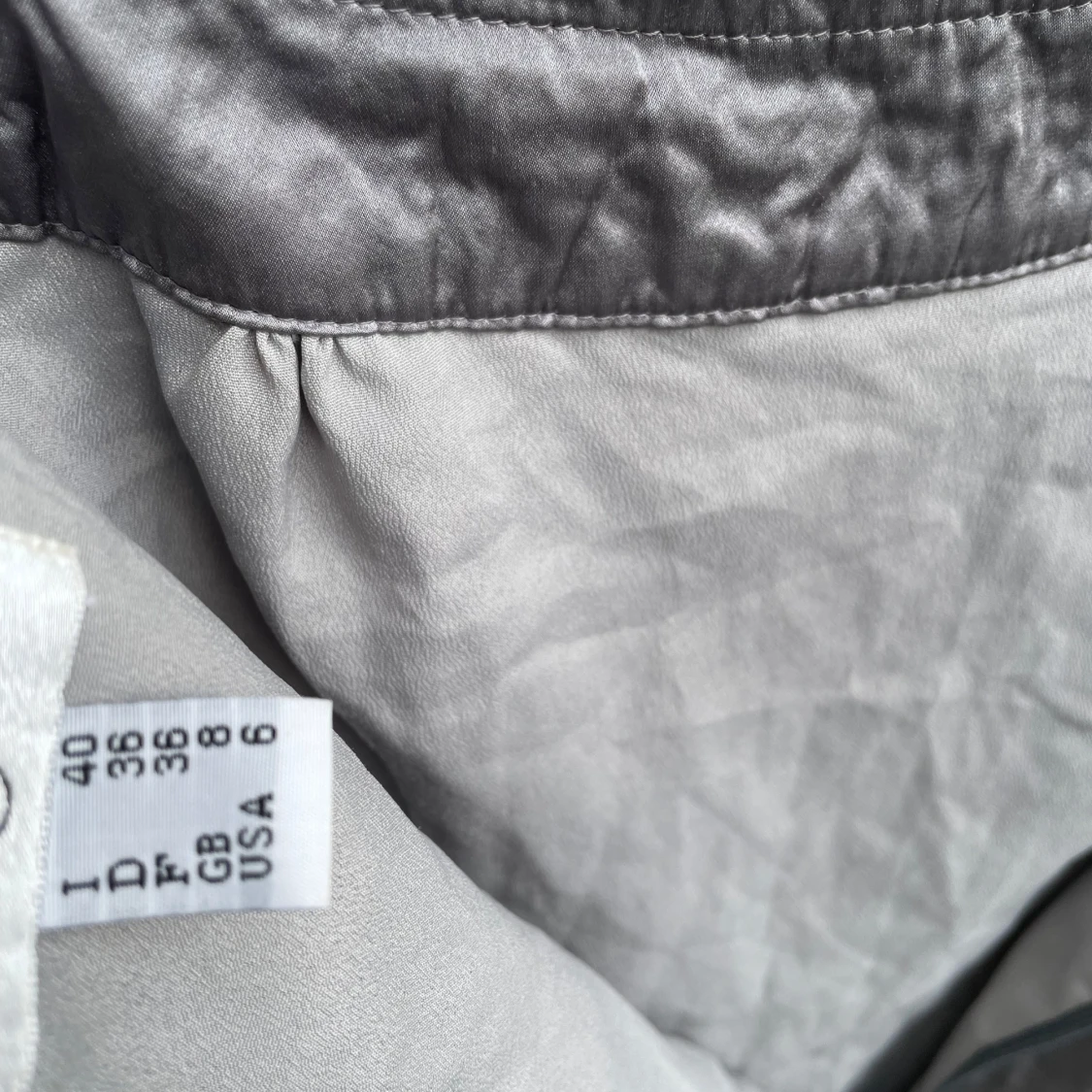 Silver paljettopp från Chanel - 3