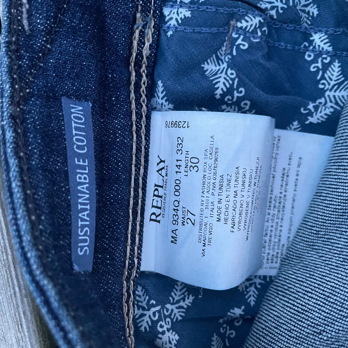 Blå Replay jeans  - 2