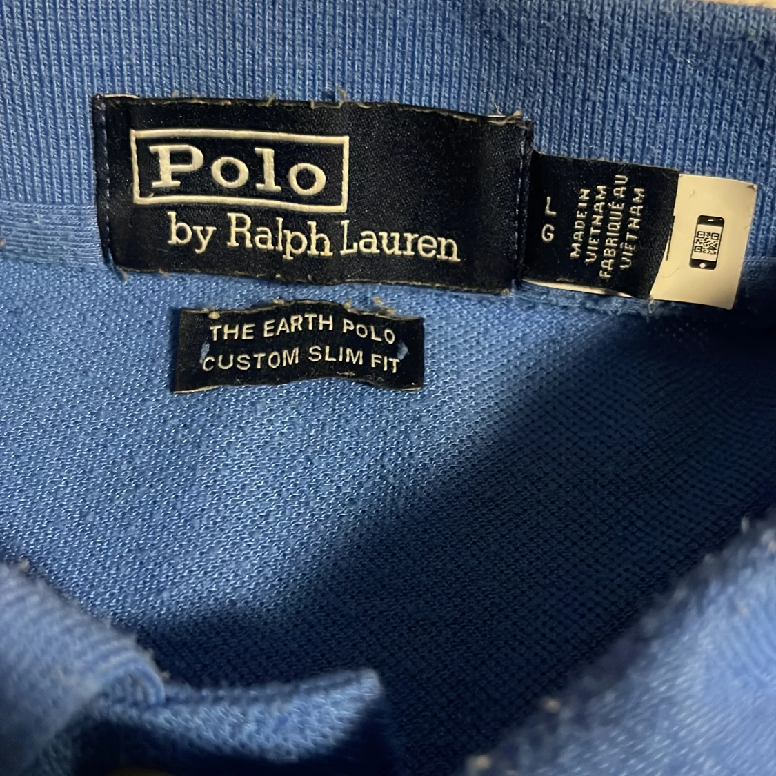 Blå piké från Polo Ralph Lauren - 2