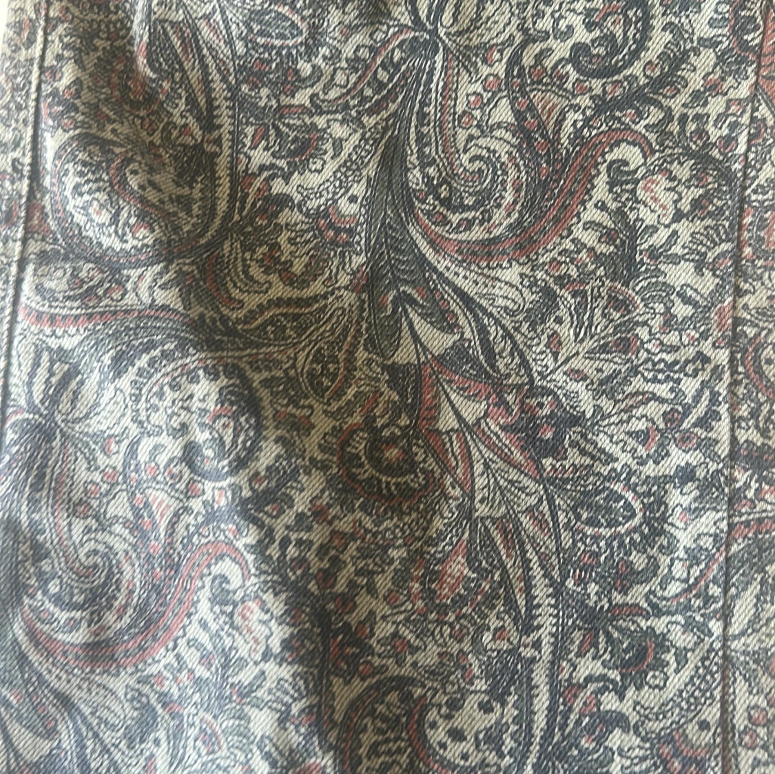 Mönstrade cargopants från Zara - 1