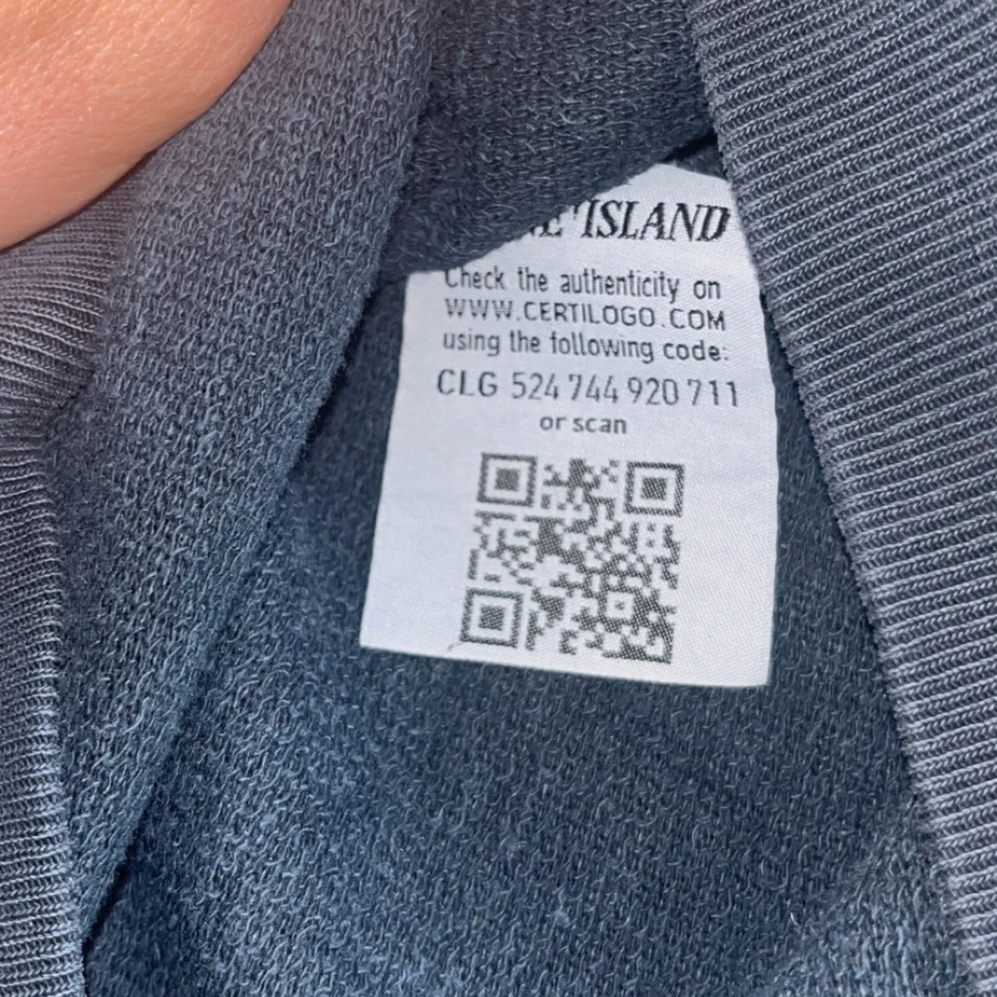 Blå långärmad tröja från Stone Island - 3