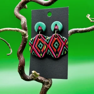 Handgjorda örhängen - Unika handgjorda örhängen i polymerlera, allergivänliga. 🔸Design: SHOW ME HEAVEN🔸