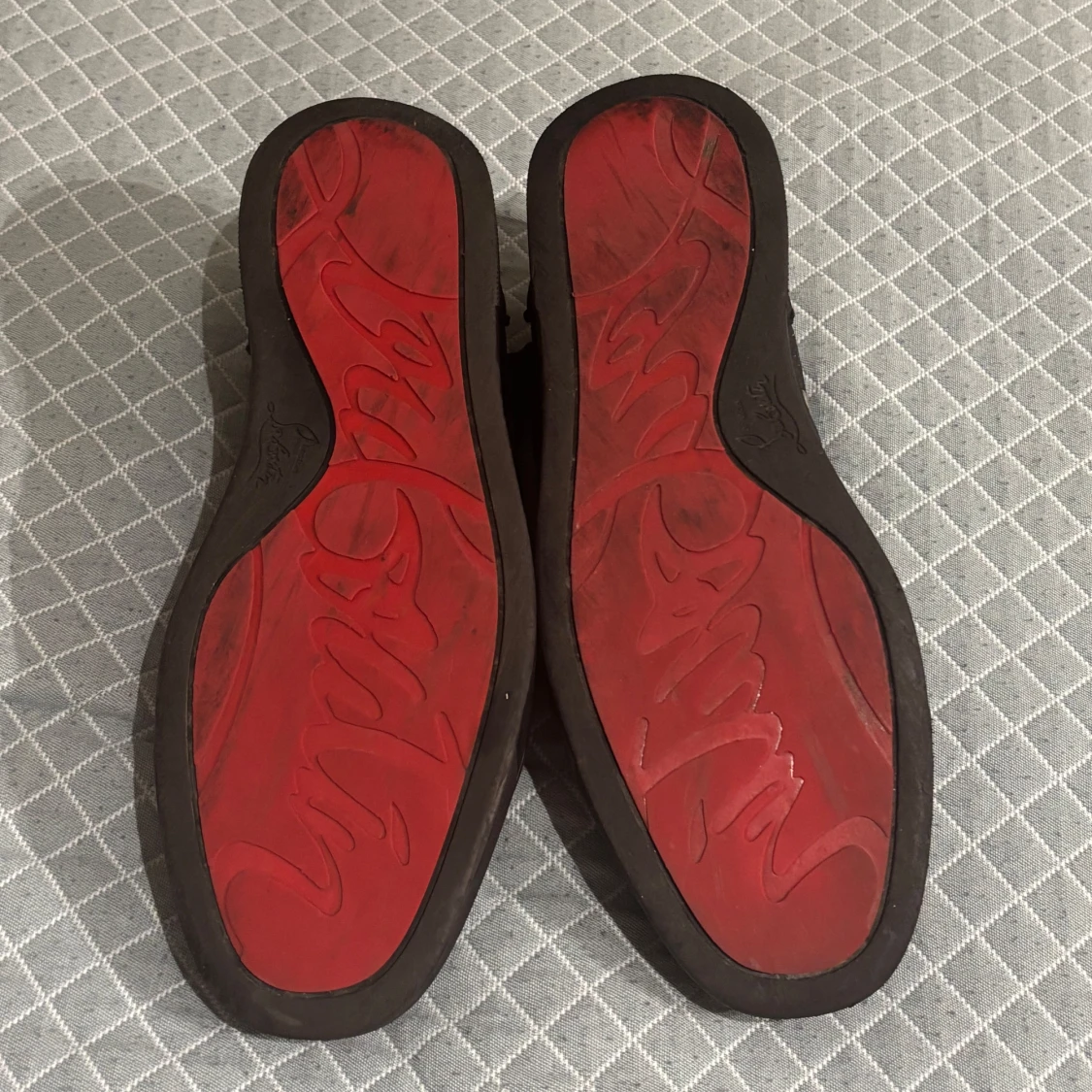 Louis Flat Veau Velours/Spikes - 2