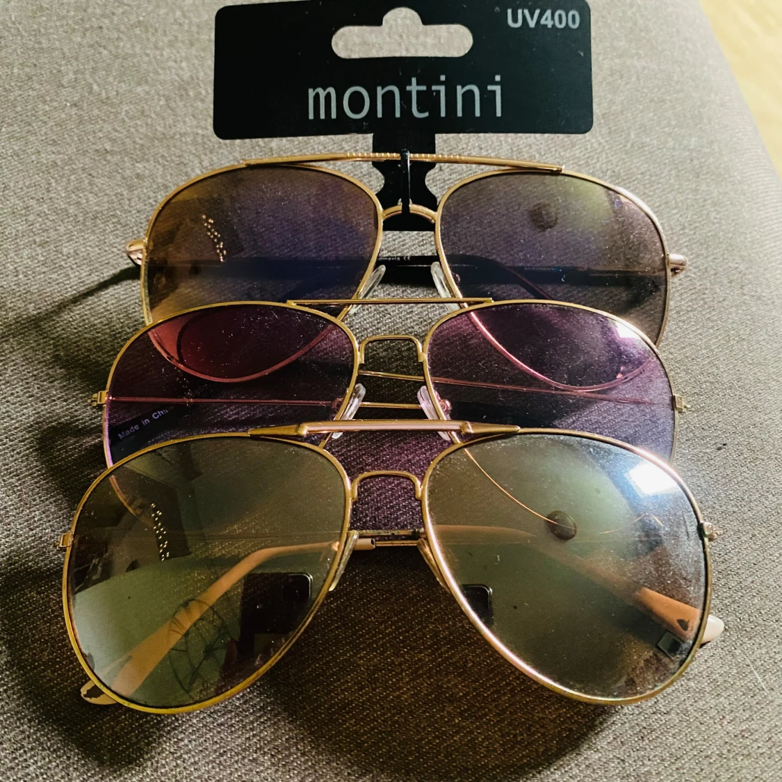 3-pack aviator solglasögon Montini
