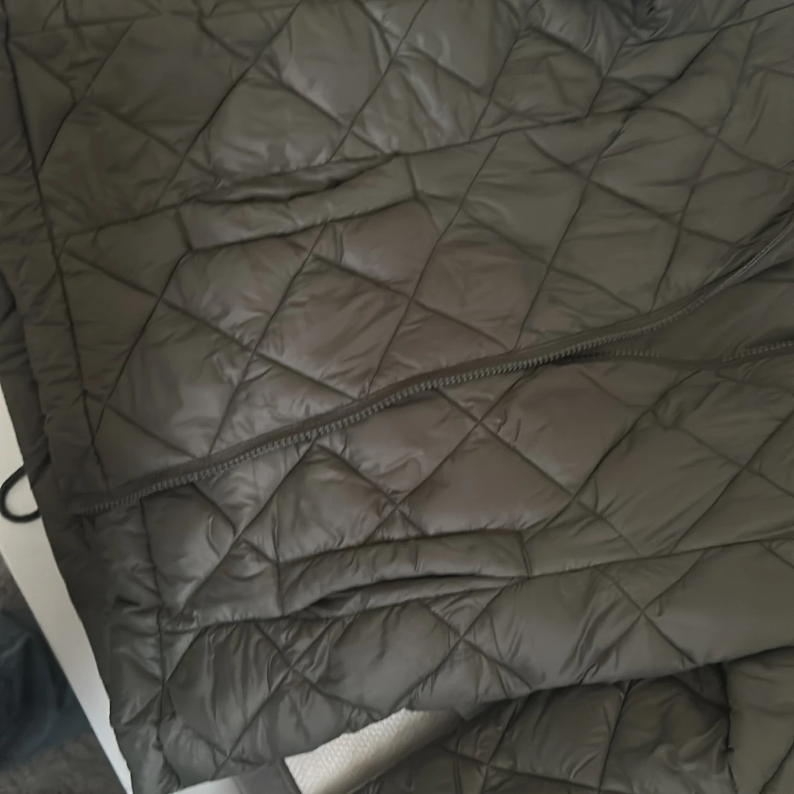 Quiltad grå jacka från Part Two - 2