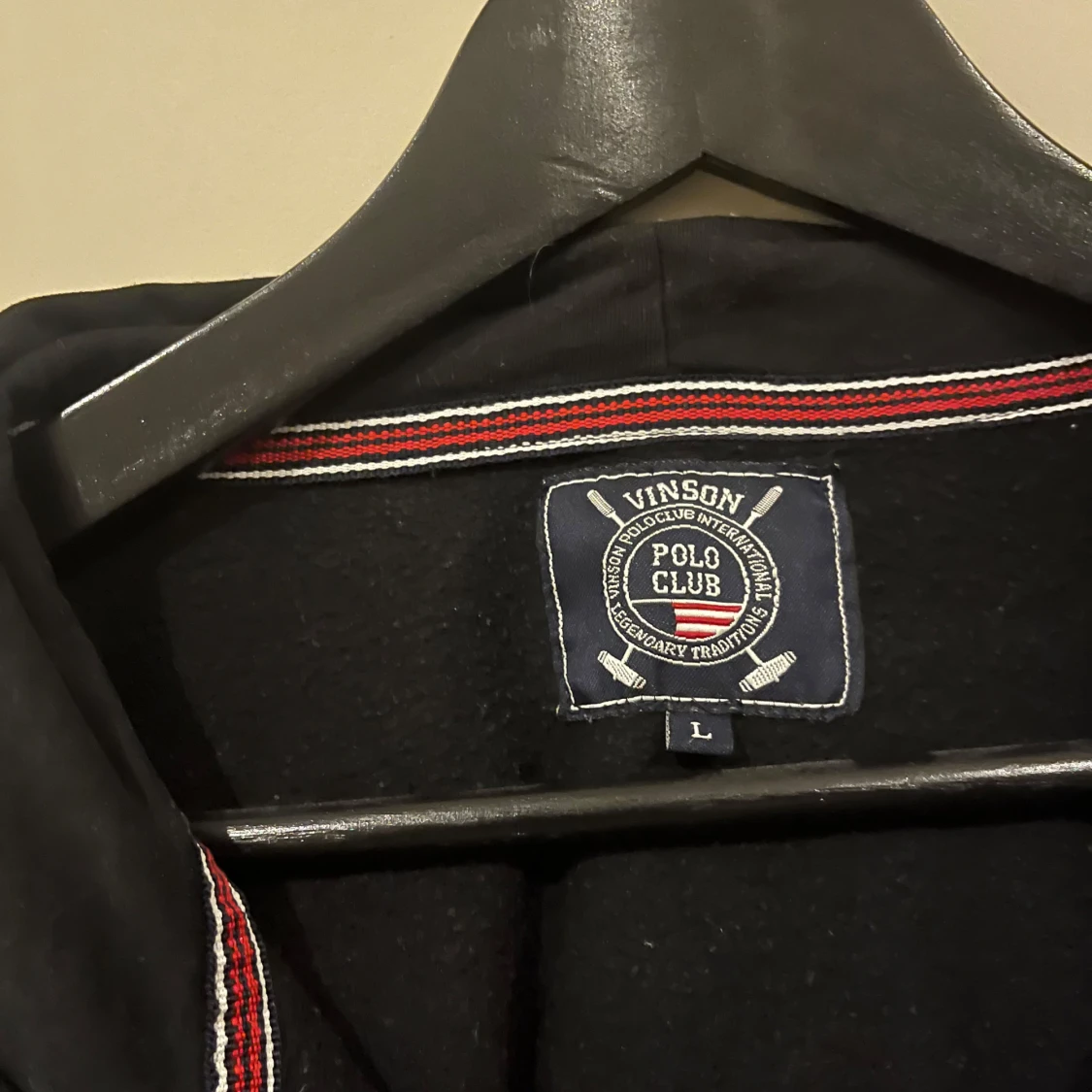 Vinson Polo Club Svart hoodie - 2