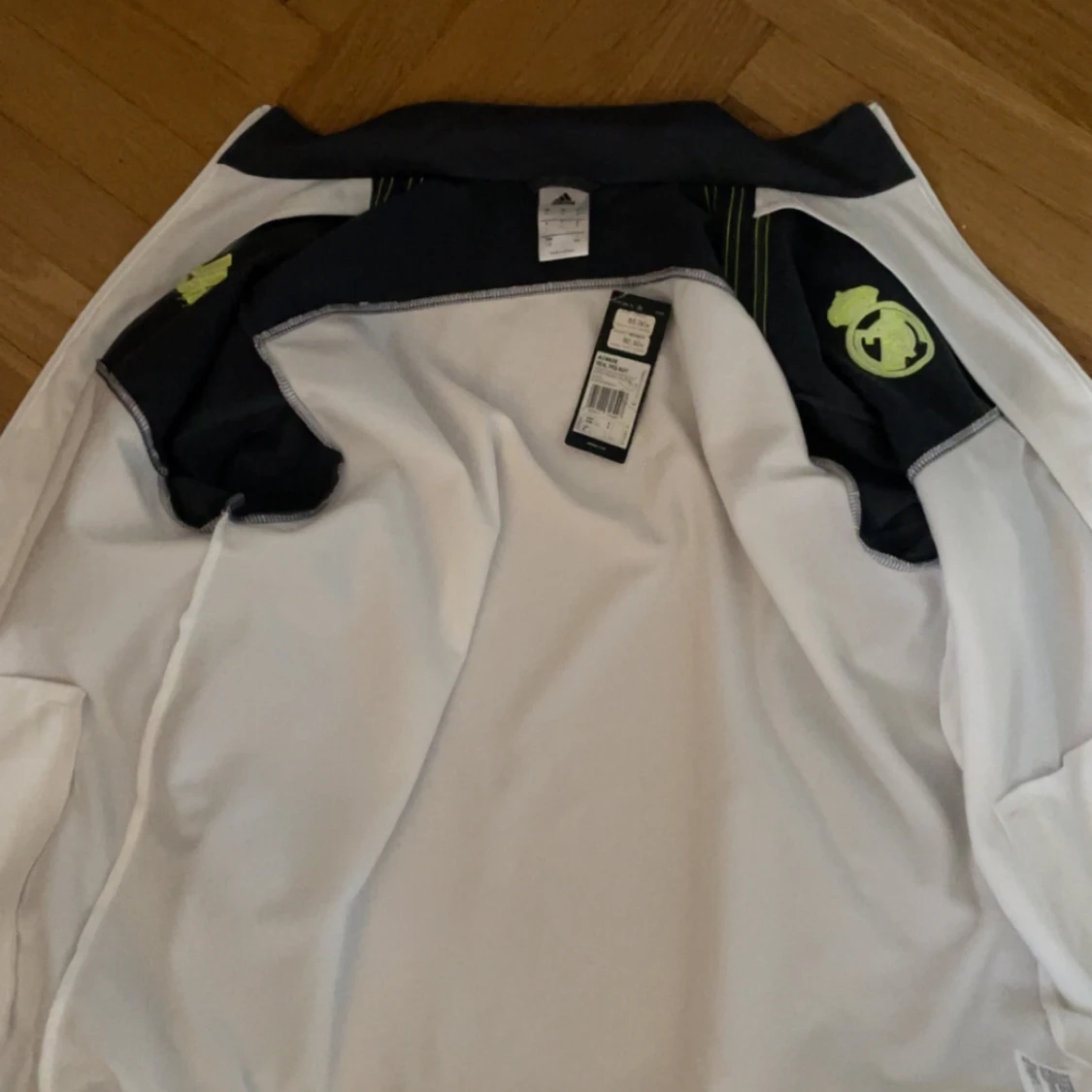 Adidas Real Madrid vit träningsjacka - 1