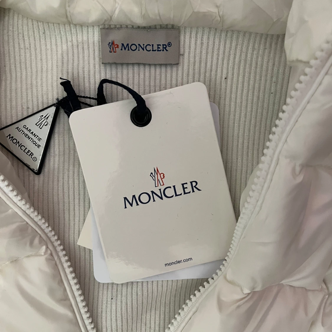 Vit moncler cardigan - 1