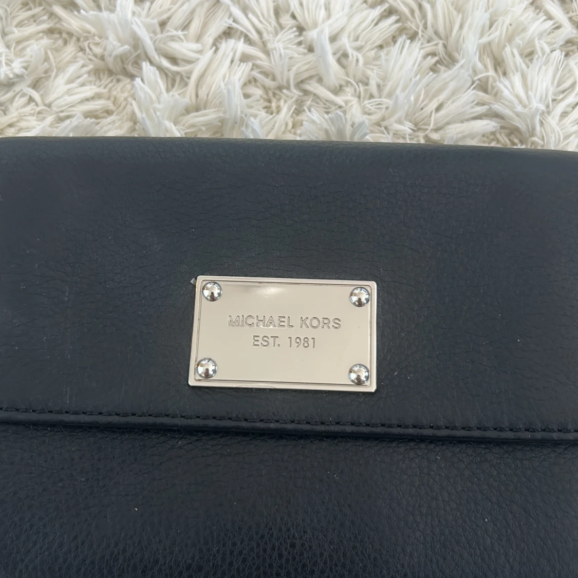 Svart axelväska Michael Kors skinn - 1