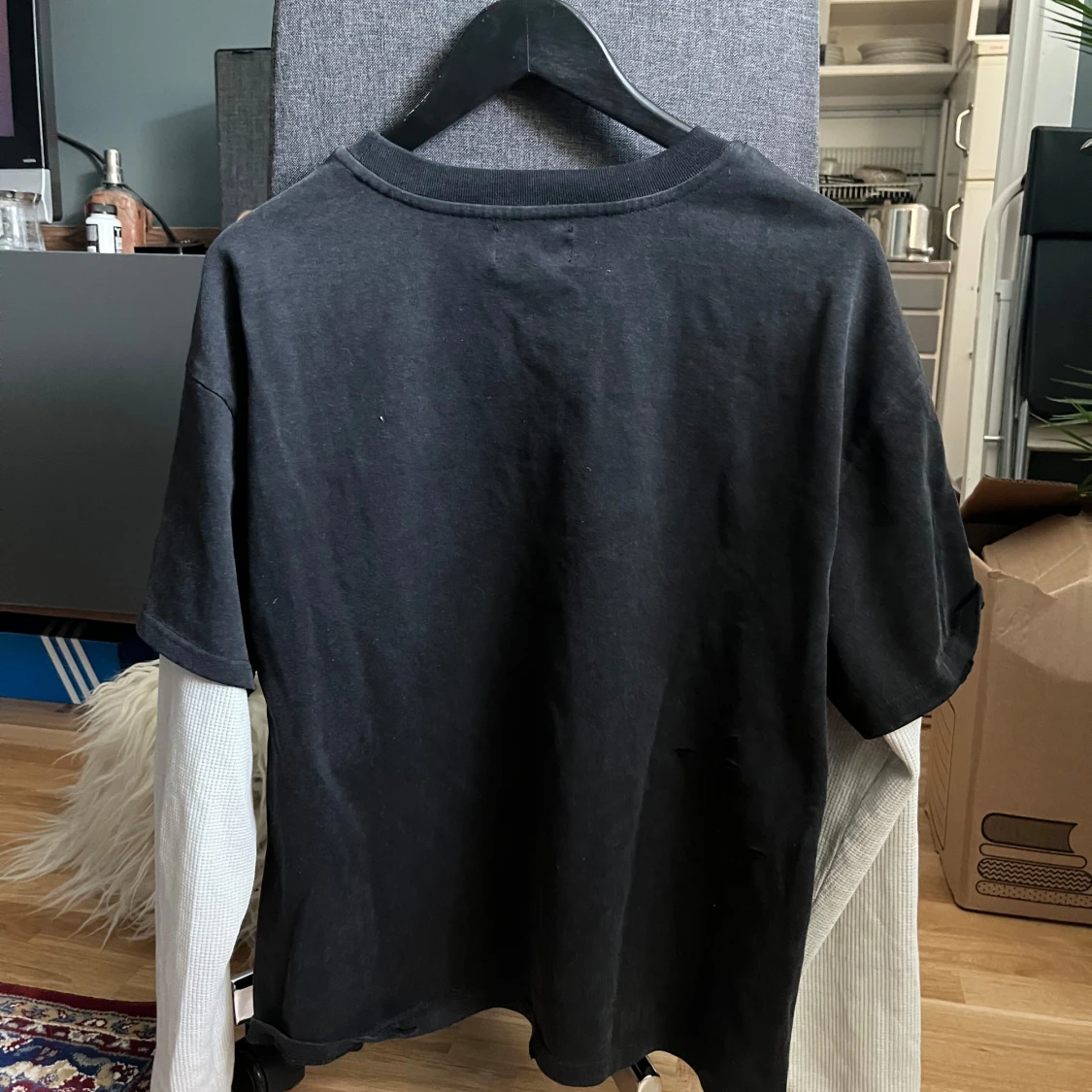 Seams t-shirt med coolt tryck - 1