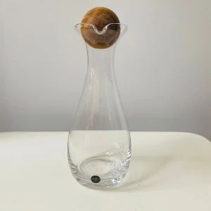 Sagaform karaff - Glaskaraff med rund kork