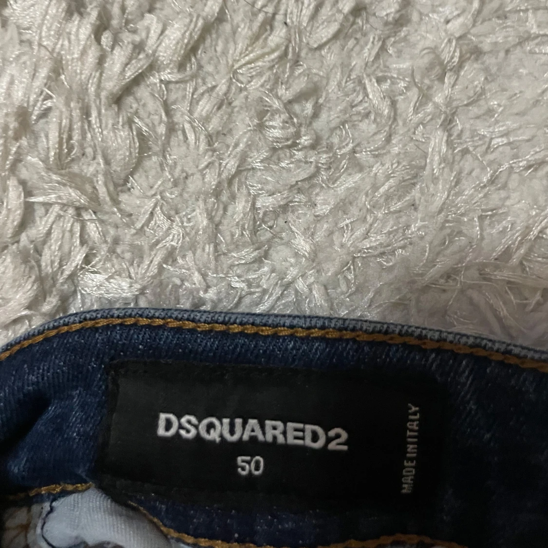 Dsquared2 blå slitna jeans, stl 50 - 3