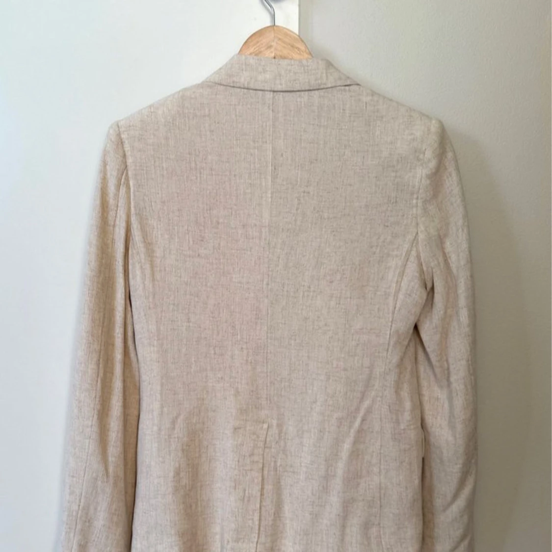 Linnekavaj beige oversize från Nelly strl 34 - 2