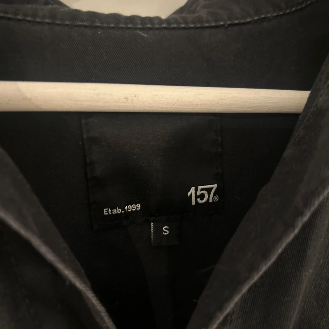 Svart overshirt från 157, storlek S - 2