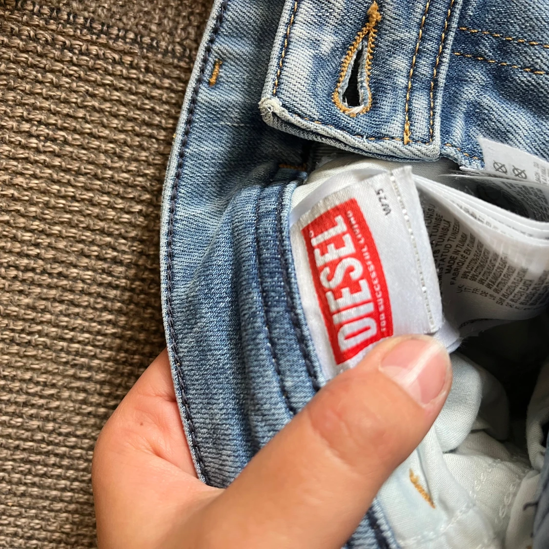 Lågmidjade diesel jeans  - 4