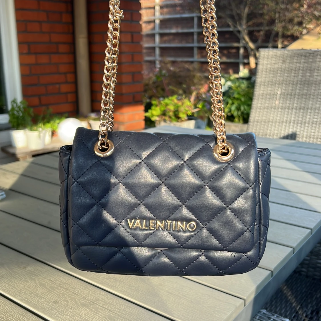 Mörkblå Valentino väska - 2