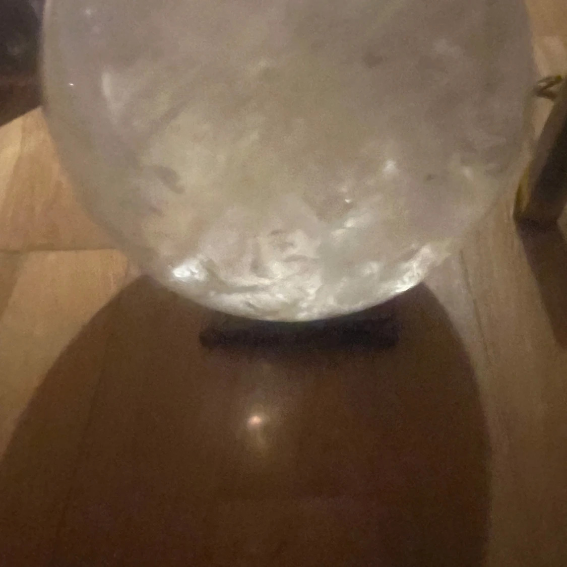 Kvartsklot Regnbogs färgat