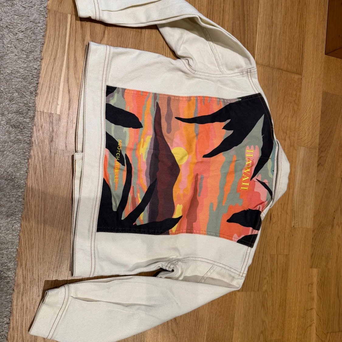 Beige jeansjacka Scotch & Soda Hawaii - 2