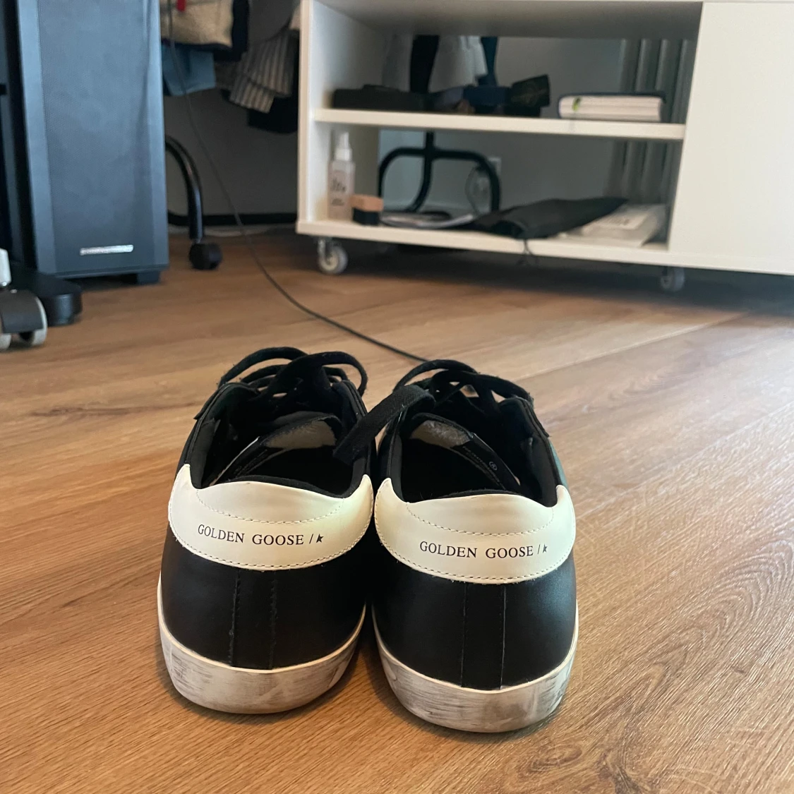 Golden Goose Super-Star svarta sneakers - 2