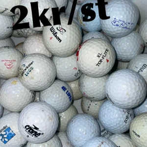 Floridabollar 2kr/st - Floridabollar i C/D skick. Bollar för dig som är nybörjare eller vill ha billiga bollar i okej skick. 