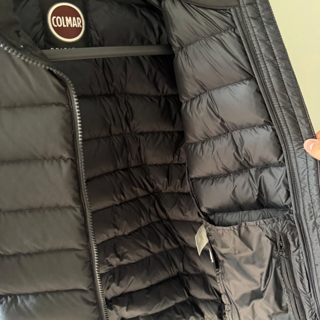 Svart pufferjacka från Colmar - 2