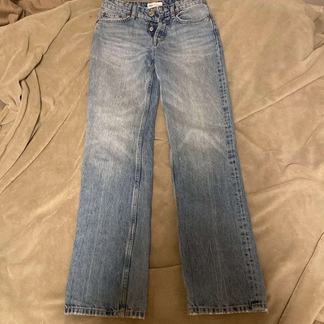 Blå jeans från Zara - 1
