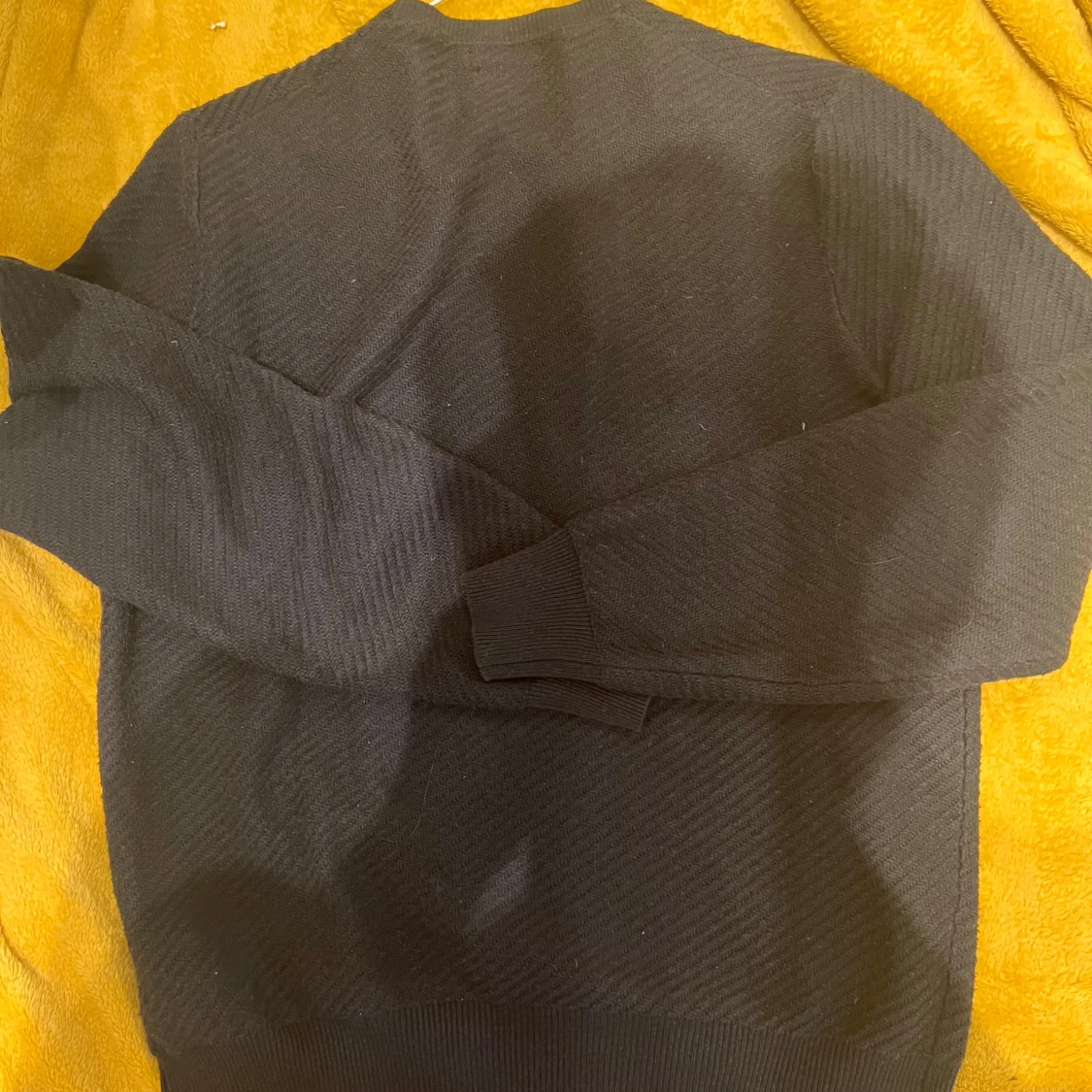 Mörkblå tröja från Massimo Dutti - 1