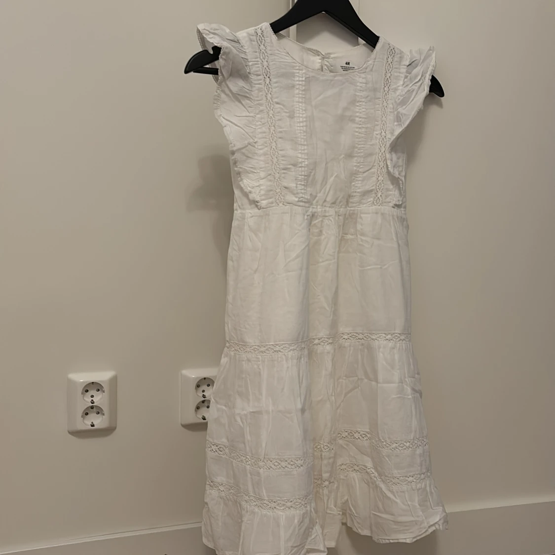 Vit klänning från H&M