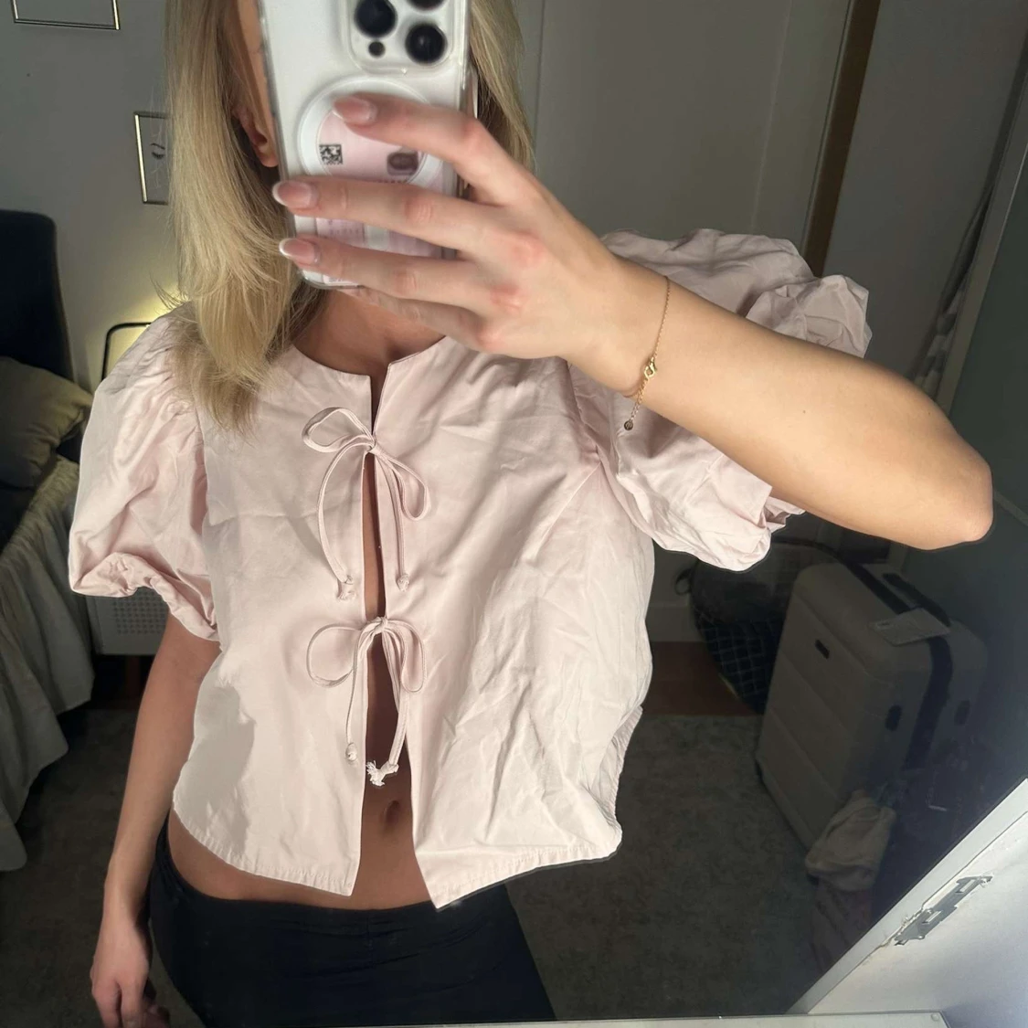 Rosa topp från Gina  - 1